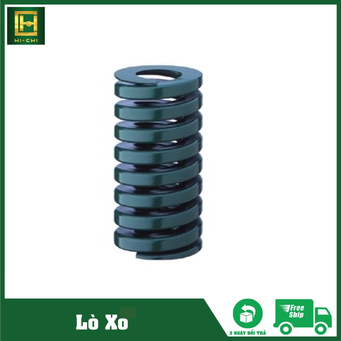 Lò xo khuôn mẫu xanh lục